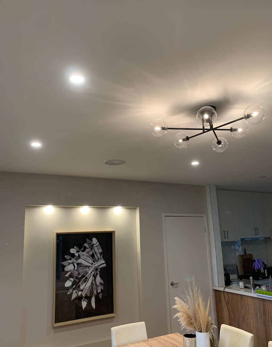LED downlight installation Melbourne