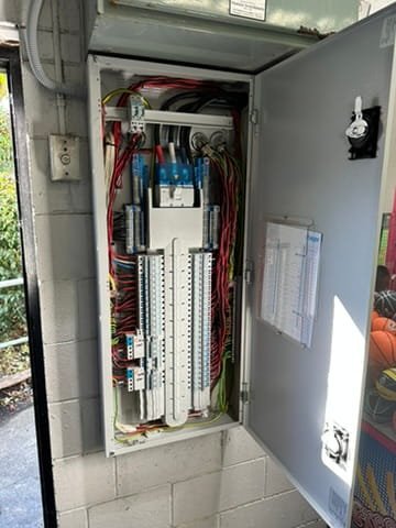New consumer mains unit with RCD safety switches installed, Beaconsfield VIC. Pro Fit Electrics.